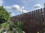 Забор из евроштакетника в посёлке Новый Учхоз