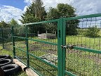 Забор из 3D сетки в селе Никольское