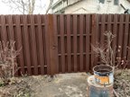 Забор — деревня Снегирёвка