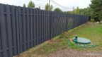 Забор из евроштакетника в СНТ Верховский Днт