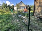 Забор из 3D сетки в деревне Верхние Осельки