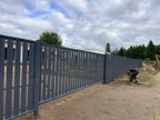 Забор из евроштакетника в деревне Гостилицы
