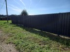 Забор из евроштакетника в селе Рождественно