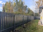 Забор из евроштакетника в городе Всеволожск