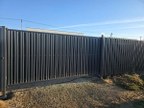 Забор из евроштакетника в КП Изумрудный