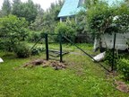 Забор из 3D сетки в СНТ Пери-5