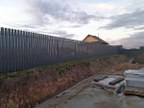 Забор из евроштакетника в деревне Истинка