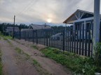 Забор из сетки рабицы в СНТ Солнечная Поляна
