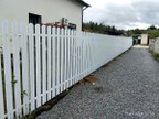 Забор из евроштакетника в посёлке Новая Проба