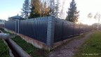 Забор из евроштакетника в КП Савоя