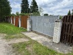 Забор из евроштакетника в деревне Ольховка