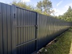 Забор из профнастила в посёлке Малое Верево