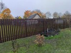Забор из евроштакетника в городском посёлке Мга