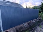 Забор из профнастила в городском посёлке Ульяновка