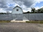 Забор из евроштакетника в СНТ Ижорец