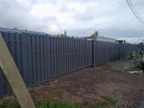 Забор из евроштакетника в посёлке Ёксолово