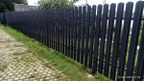 Забор из евроштакетника в городе Сясьстрой