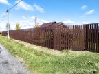 Забор из евроштакетника в СНТ Солнечная Поляна