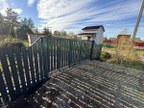 Забор из евроштакетника в деревне Трубников Бор