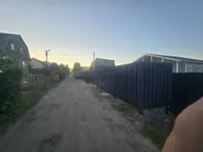 Фотоотзыв клиента о заборе из евроштакетника, в посёлке Щеглово — фото 1