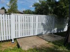Забор из евроштакетника в массиве Славянка
