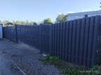 Забор из евроштакетника в посёлке Симагино