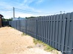 Забор из евроштакетника в посёлке Запорожское
