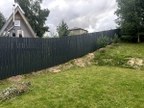 Забор из евроштакетника в КП Прилесный