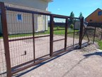 Забор из 3D сетки в деревне Большое Забородье