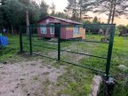 Забор из 3D сетки в деревне Назия