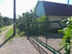 Забор из 3D сетки в городском посёлке Дружная Горка