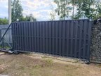 Забор из евроштакетника в КП Токсово ОзероПарк