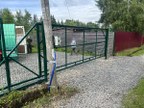 Забор из 3D сетки в посёлке Ропша