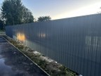Забор из профнастила в деревне Ягодное