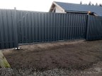 Забор из евроштакетника в городе Выборг