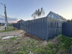 Забор из евроштакетника в КП Елизаветинское